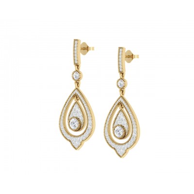 Eesha Diamond Drop Earrings